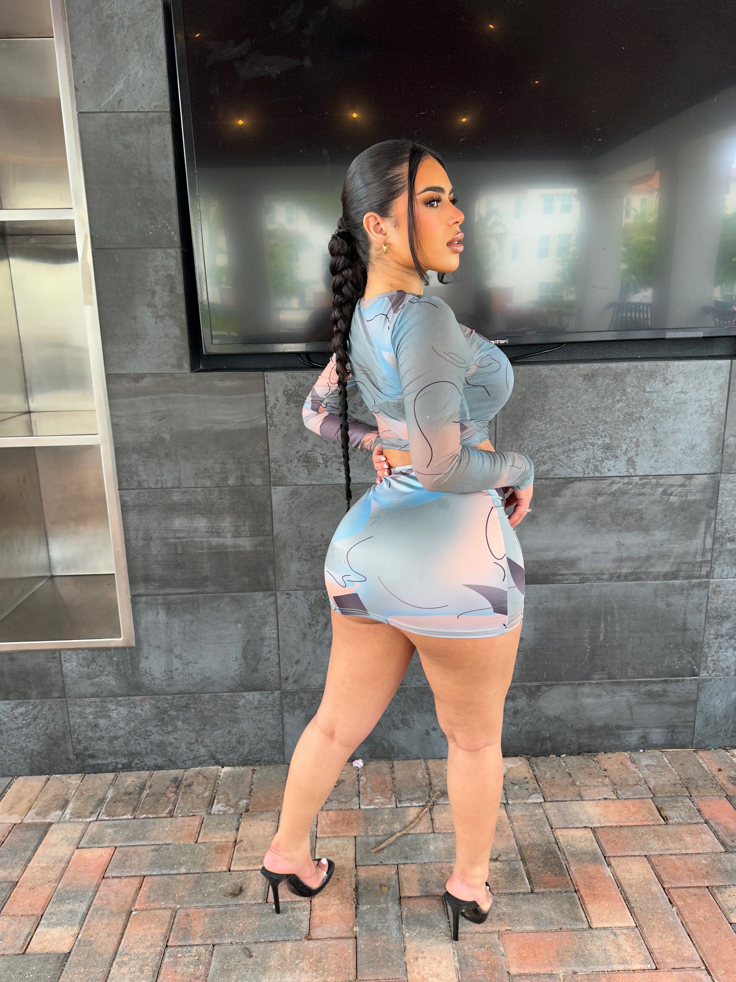 “Royal Paradise” Skirt Set