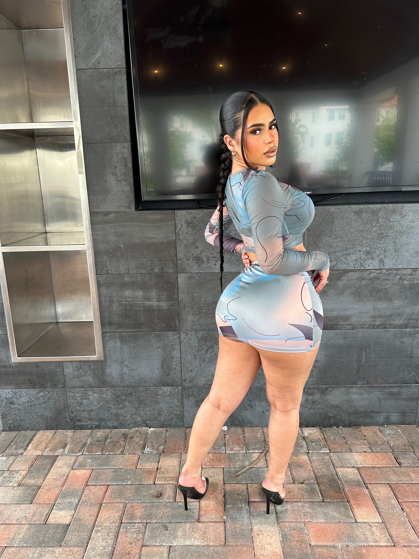 “Royal Paradise” Skirt Set