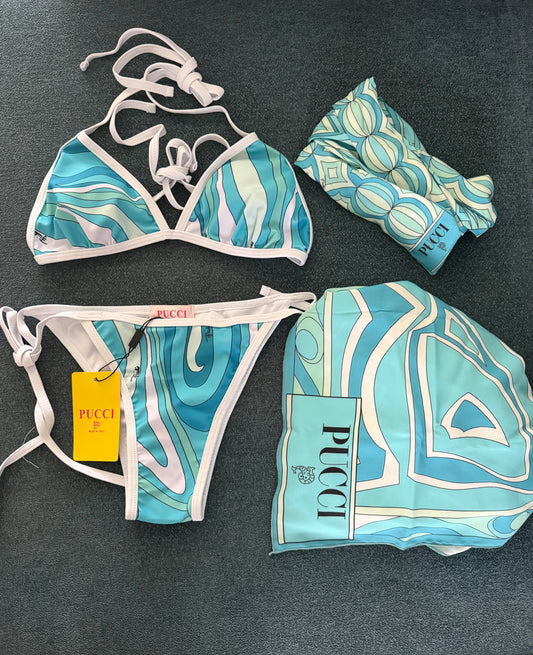 Ocean 4 PC Bikini Set