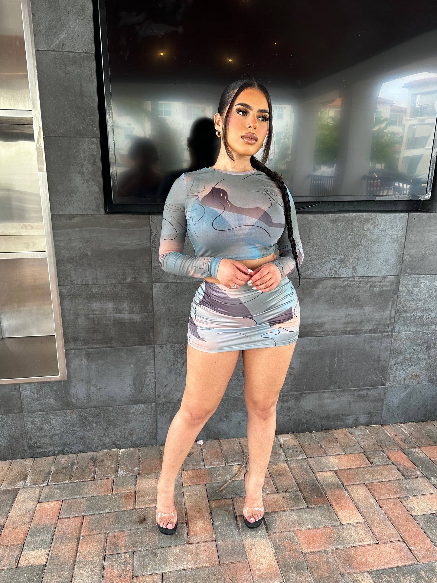 “Royal Paradise” Skirt Set