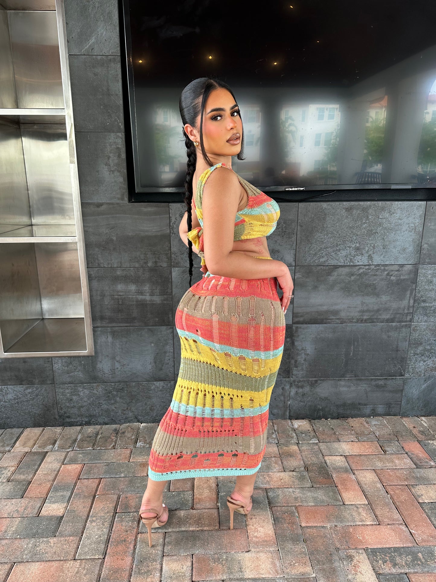 “Mykonos” Skirt Set