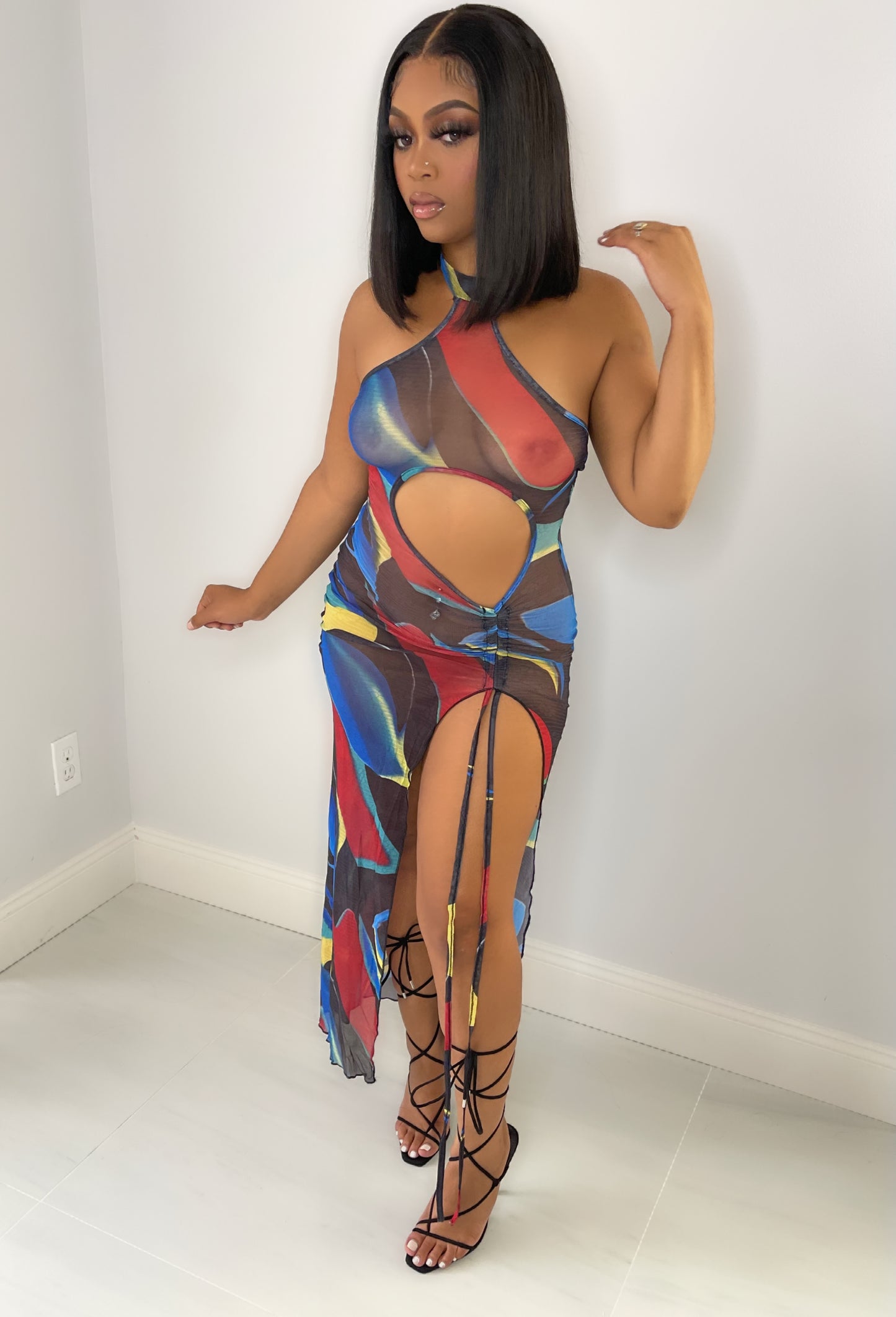 "Santorini" Dress