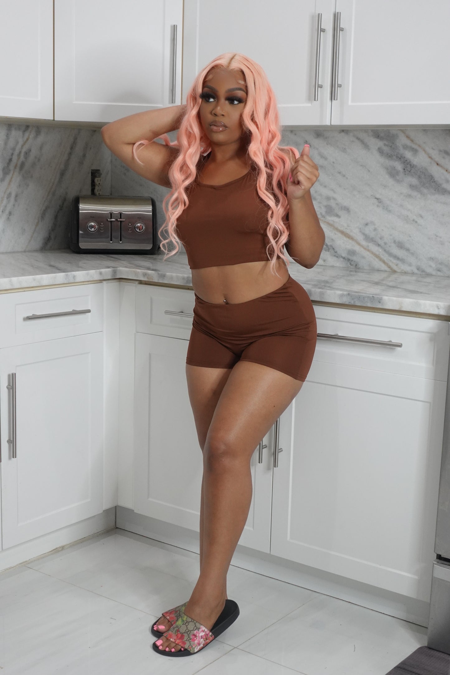 “Need Me” Set BROWN